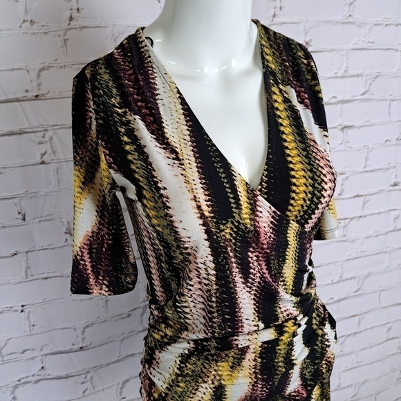 JENNIFER Lopez Faux wrap Dress - Picture 2 of 12